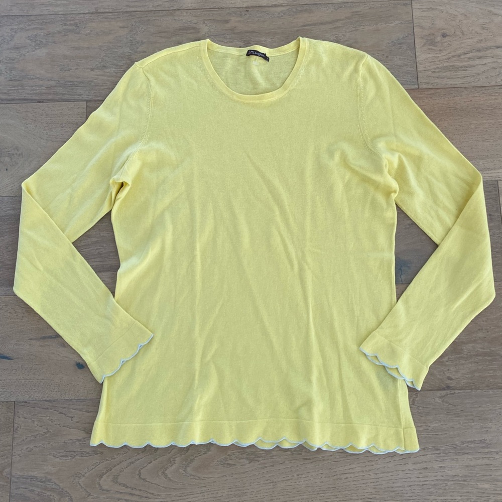 J. McLaughlin Yellow Sweater